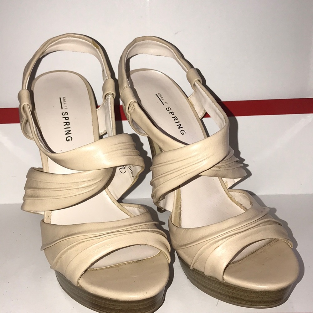 Nude heels